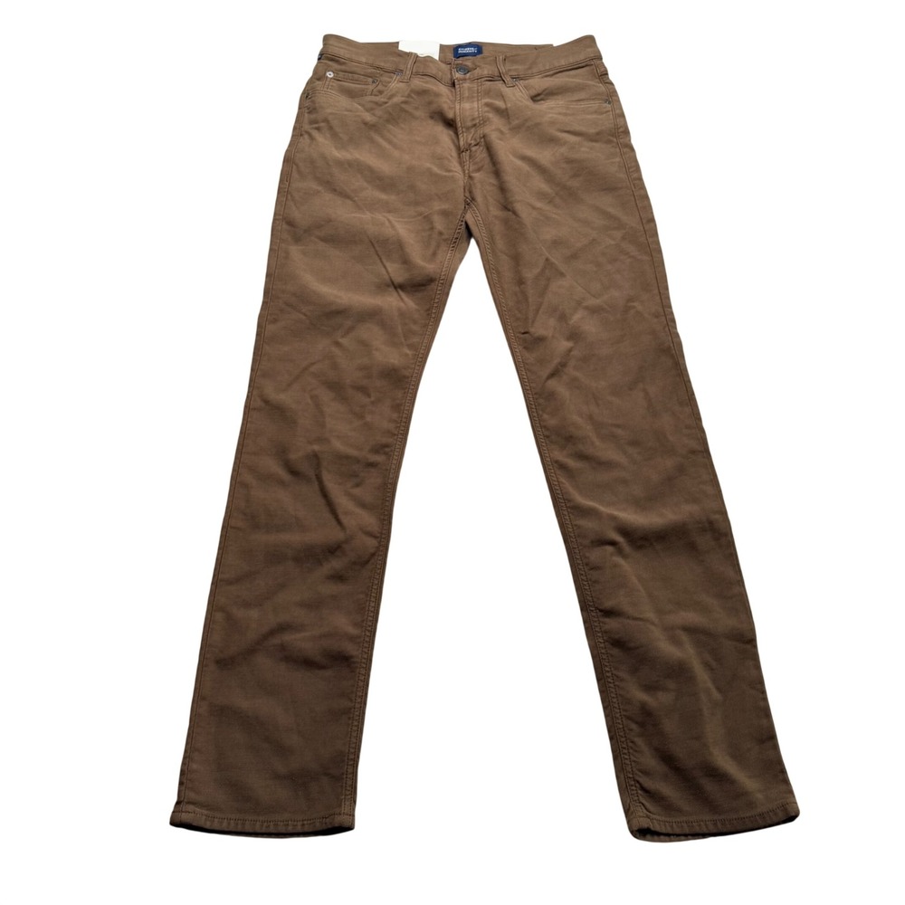 CITIZENS OF HUMANITY Adler Tapered Classic Deep Brown Pants Men's Size 33 Flaw